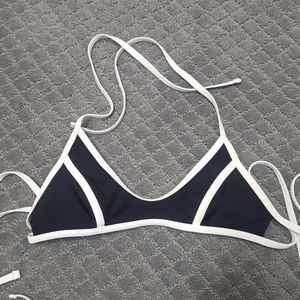 Target Black Strappy Bikini Top